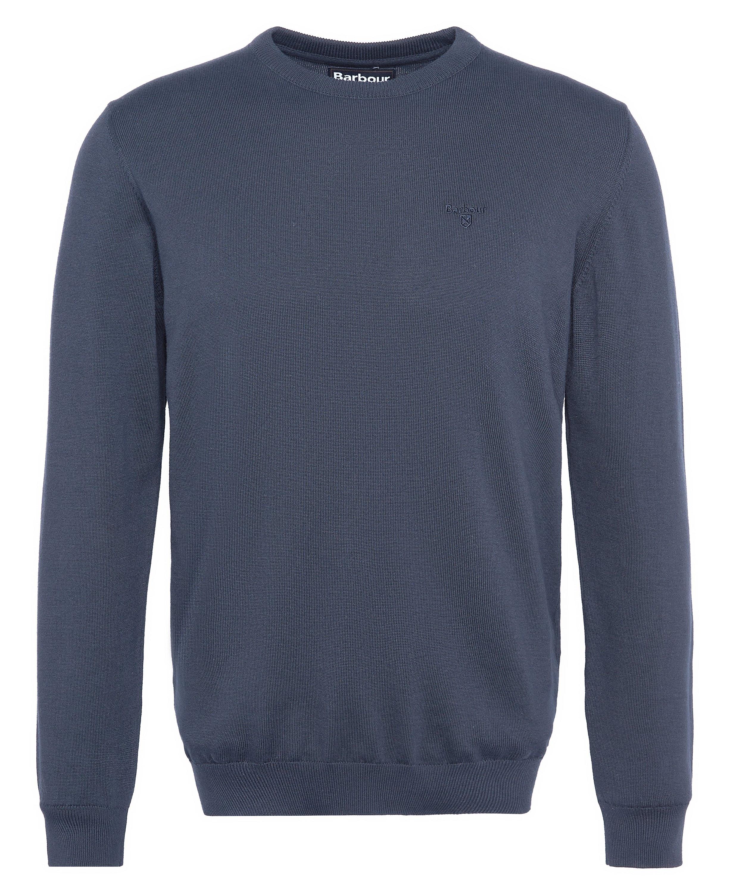 Maglione girocollo in cotone Pima<BR/> MKN0932MKN NY91 BARBOUR 