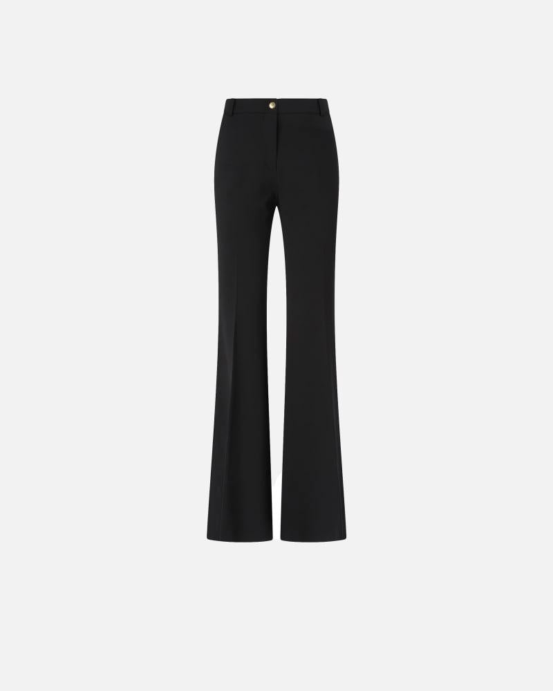 pasta Pantaloni flare-fit in punto stoffa 105705A24C Z99 PINKO 