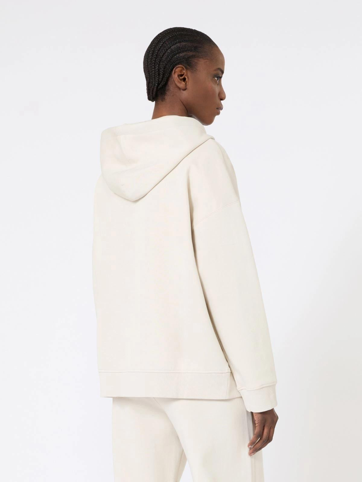 SMMJOUR<BR/>Felpa con zip in jersey tecnico SMMJOUR 001 S MAX MARA 