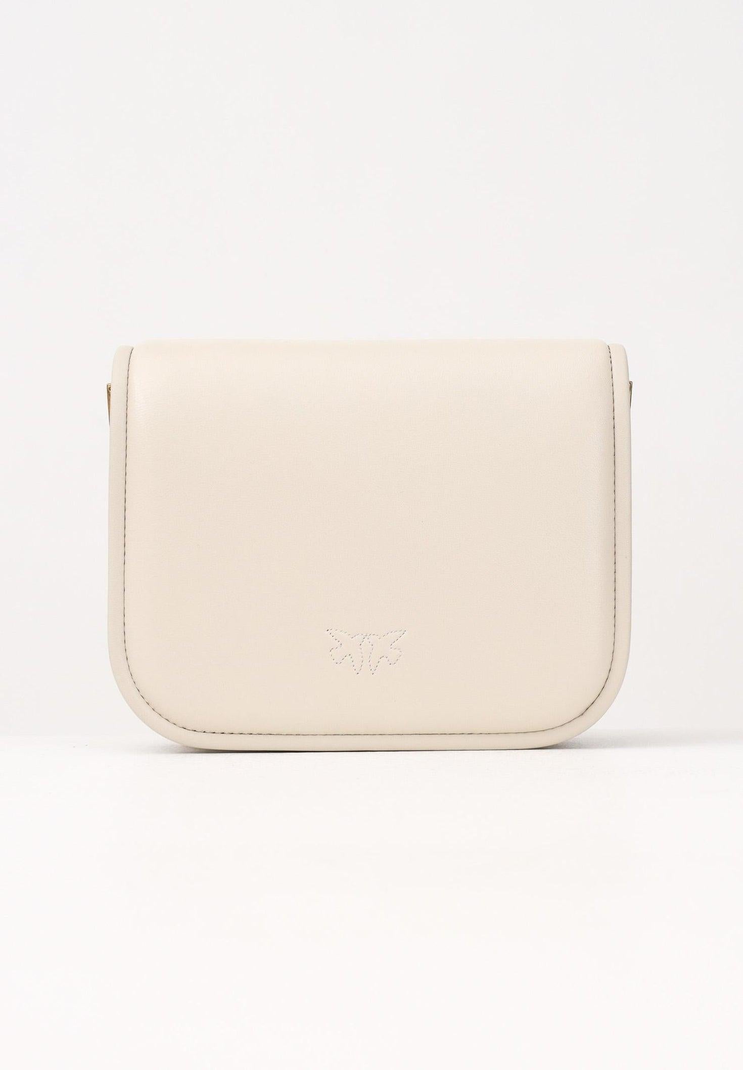 PINKO Borsa a spalla LOVE BOX BAG FL MINI burro da donna