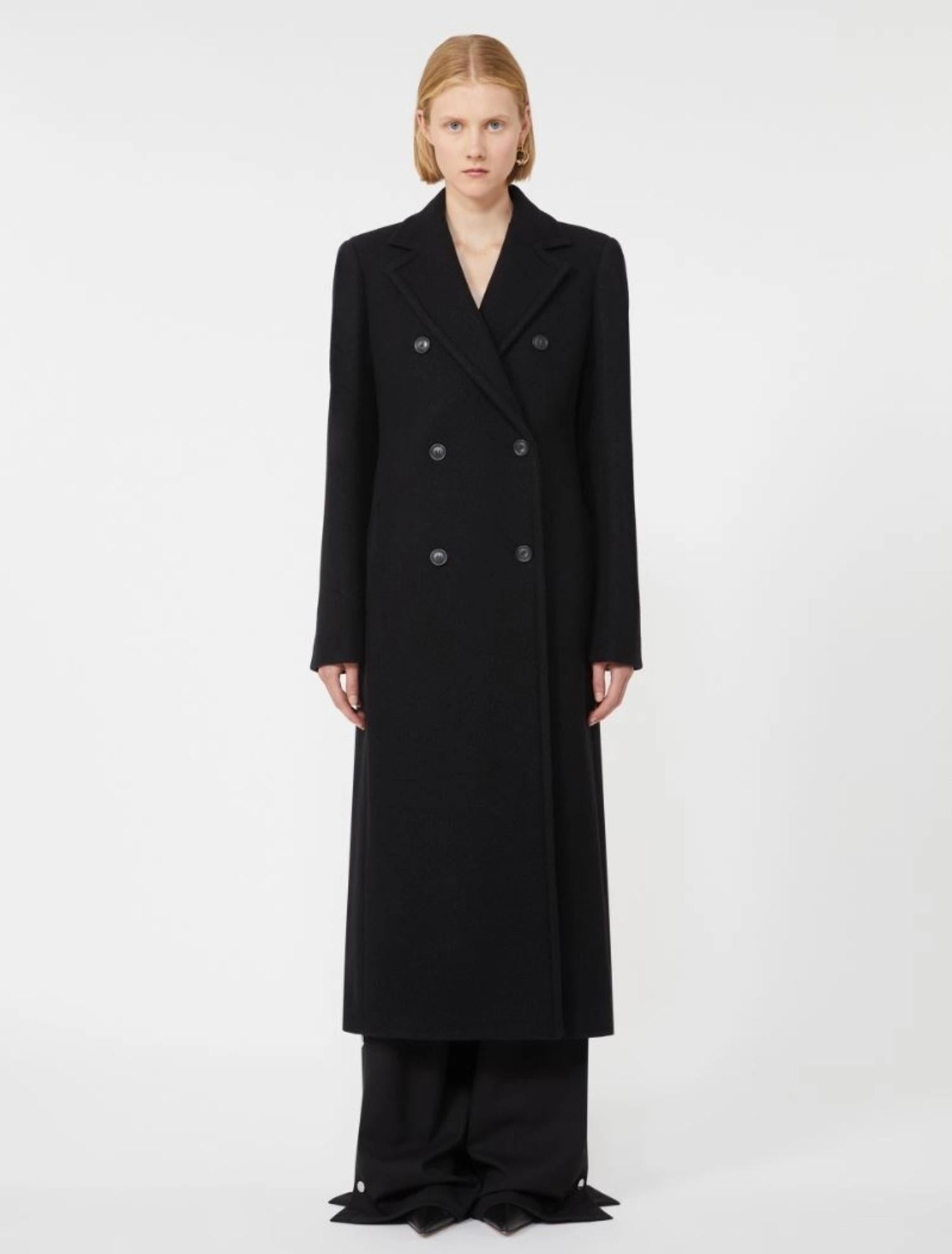 Cappotto doppiopetto in pura lana COMUNE 004 SPORTMAX 