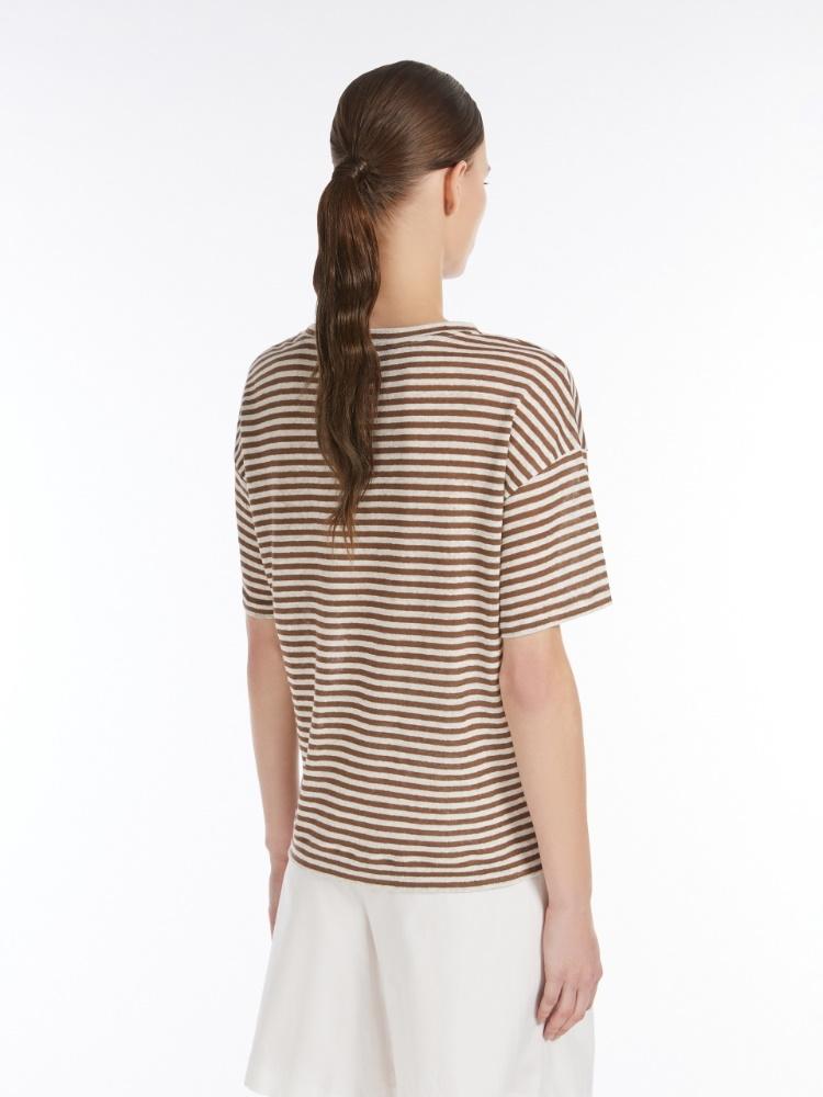 Blusa in jersey di lino BARCA 011 WEEKEND 