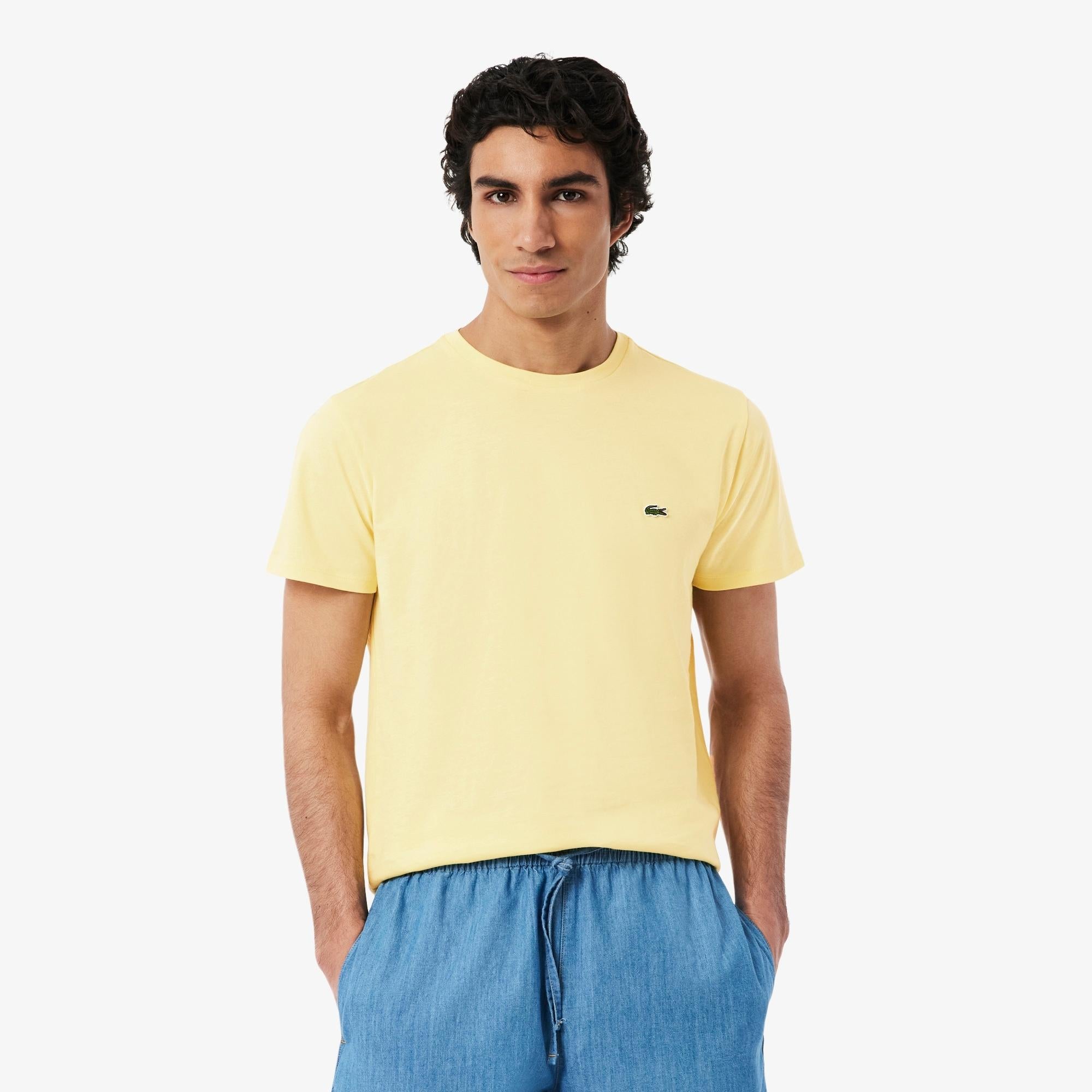 T-shirt in cotone Pima TH6709 107 LACOSTE 