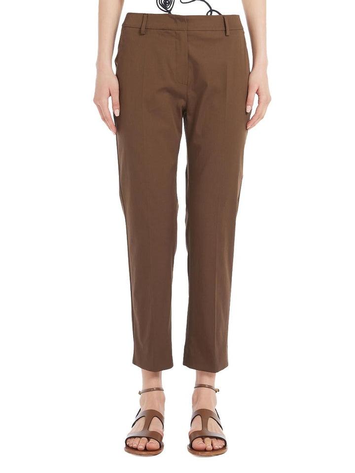 Pantalone a sigaretta in gabardina di cotone stretch CECCO 031 WEEKEND 