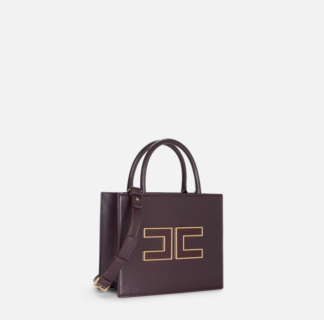 Tote piccola con logo BS33A56E2 EA4 ELISABETTA FRANCHI 