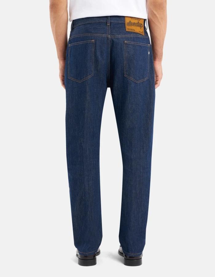 Jeans Cooper loose in denim fisso<BR/> UP708DFE338UMN5 800 DONDUP 