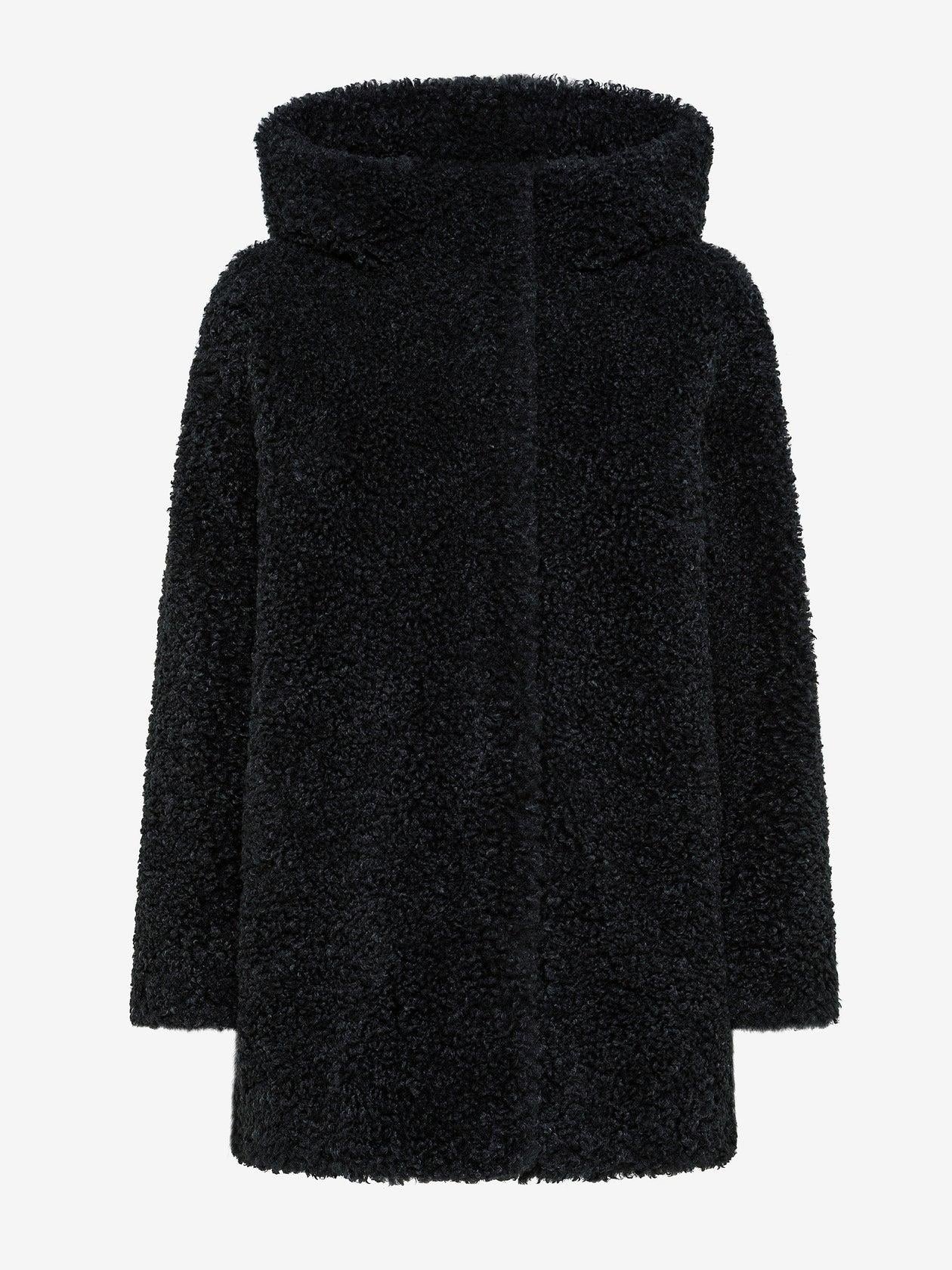 Lamb Hood Wom Jkt<BR/> W25571 11 RRD 