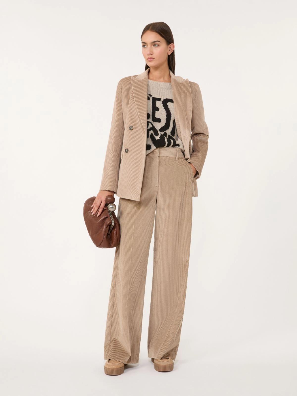 Blazer doppiopetto in velluto KATANGA 014 WEEKEND 