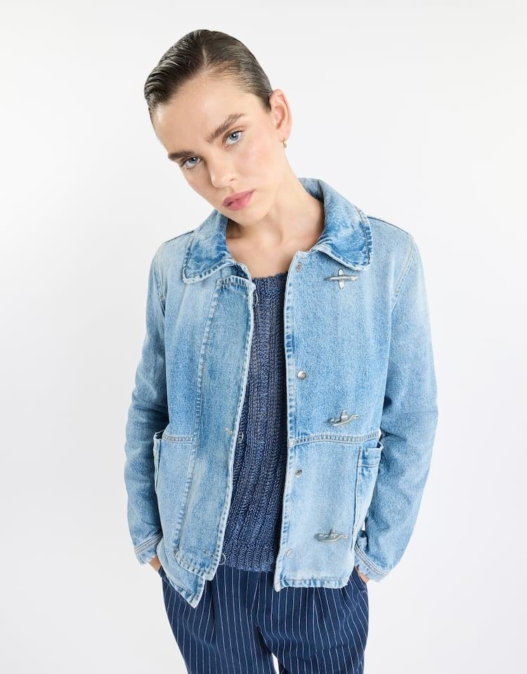 Giaccone donna  in cotone 3 Ganci NAW1250400LWB1 U005 FAY 