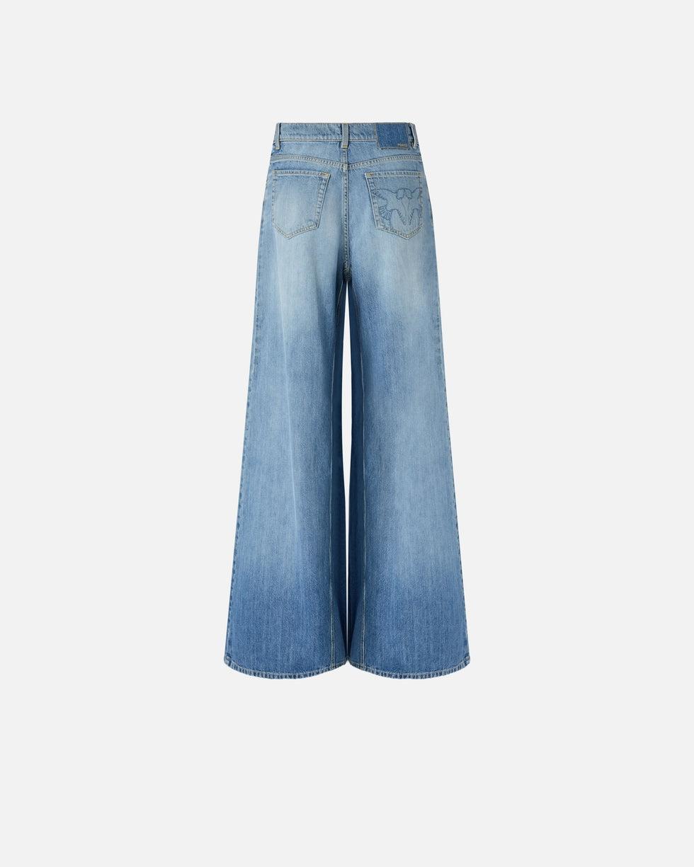 Jeans svasati super wide leg<BR/> 106228A323 PJO PINKO 