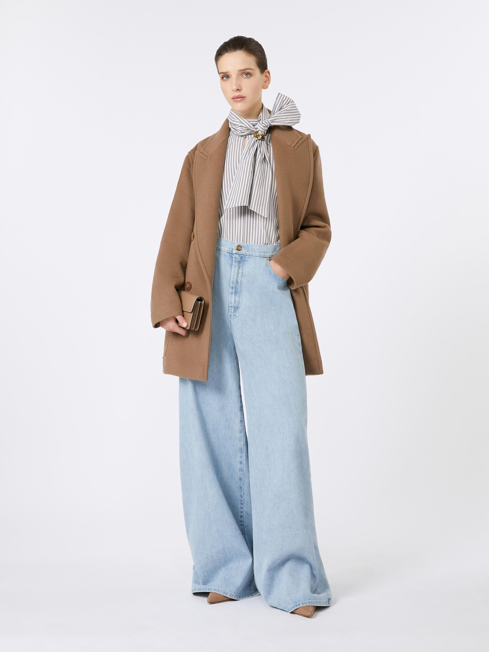Jeans largo in denim AFFARI 003 MAX MARA 