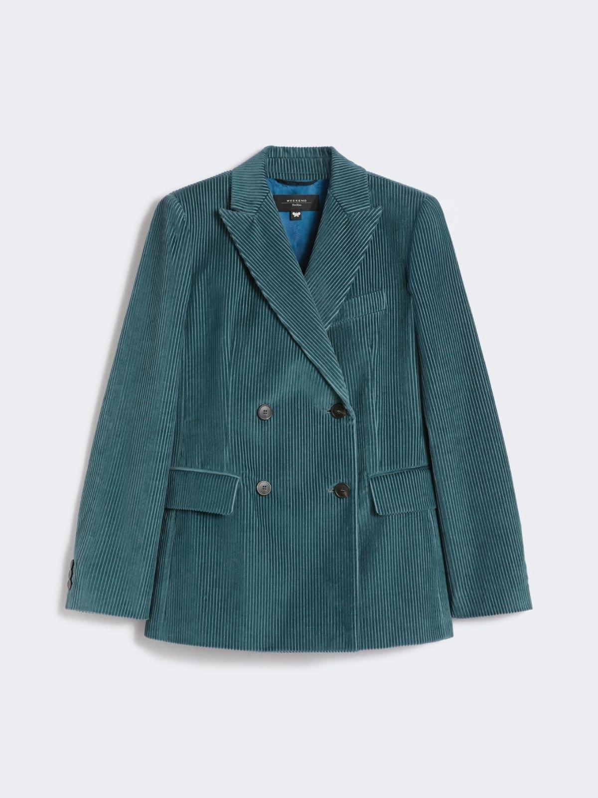 Blazer doppiopetto in velluto KATANGA 017 WEEKEND 