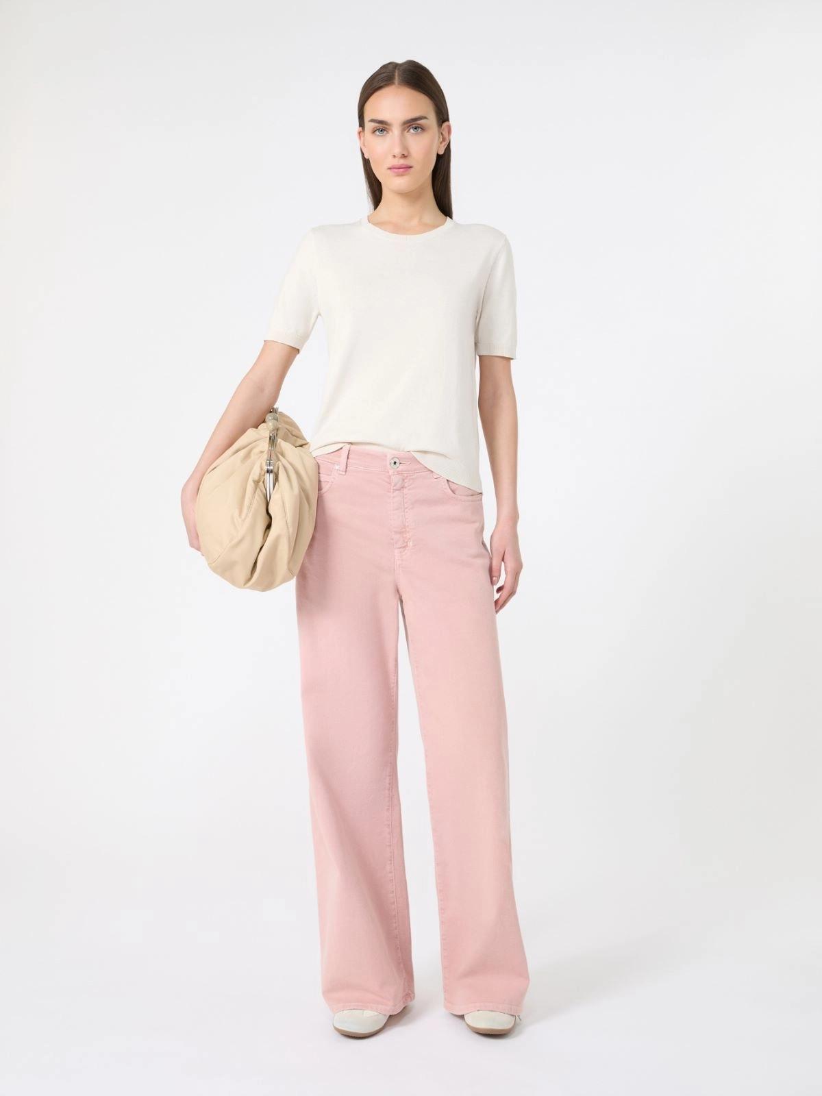 WKDMEDINA<BR/>Pantalone wide leg in drill di cotone WKDMEDINA 005 WEEKEND 