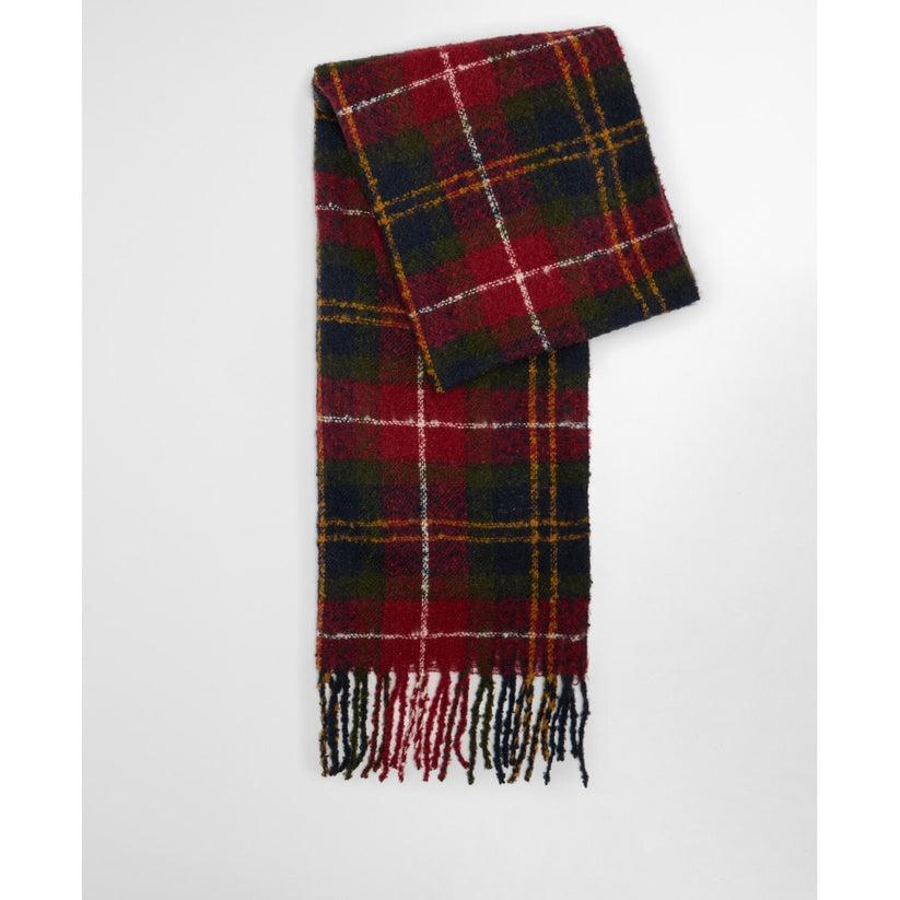 Set regalo berretto e sciarpa tartan Saltburn LGS0077 TN69 BARBOUR 