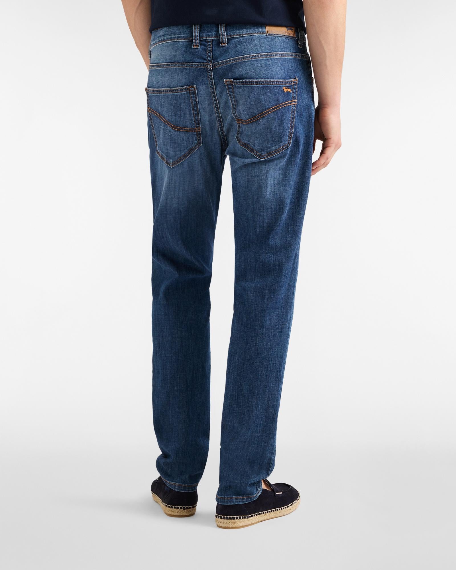 Denim Uomo 5 Tasche Narrow Fit<BR/> WNQ010059465C48 804* HARMONT & BLAINE 