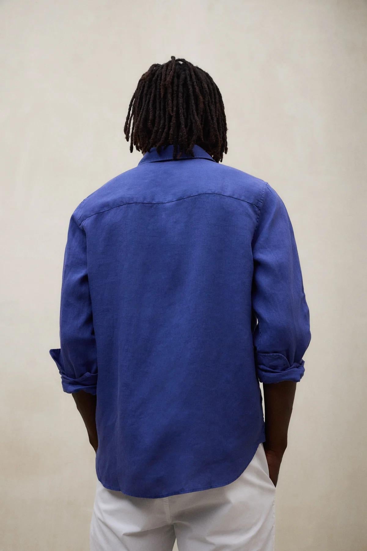 Camicia Malibu Blu<BR/><BR/> MALIBU 510 ECOALF 