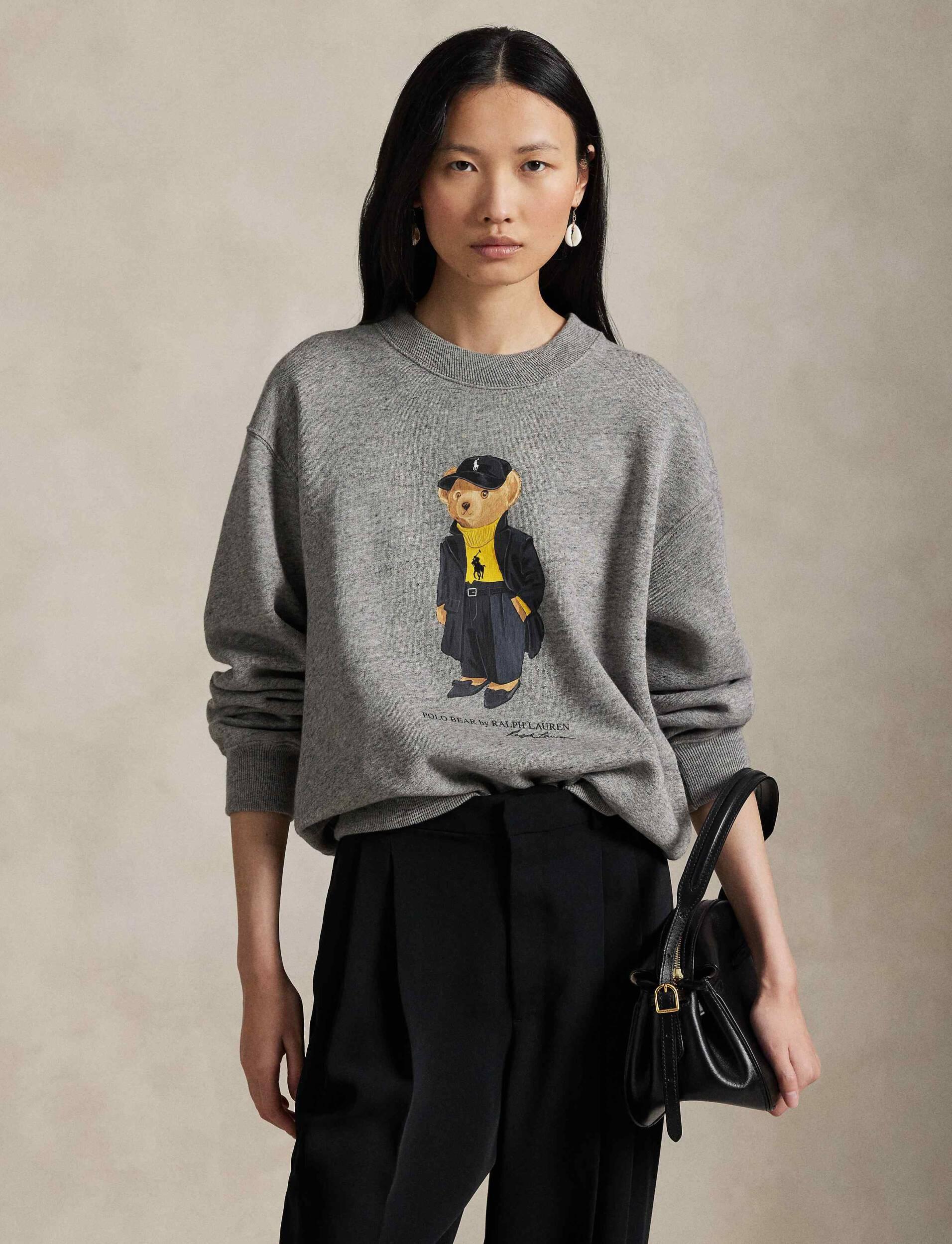 Felpa Polo Bear a girocollo 211A87104 001 RALPH LAUREN 