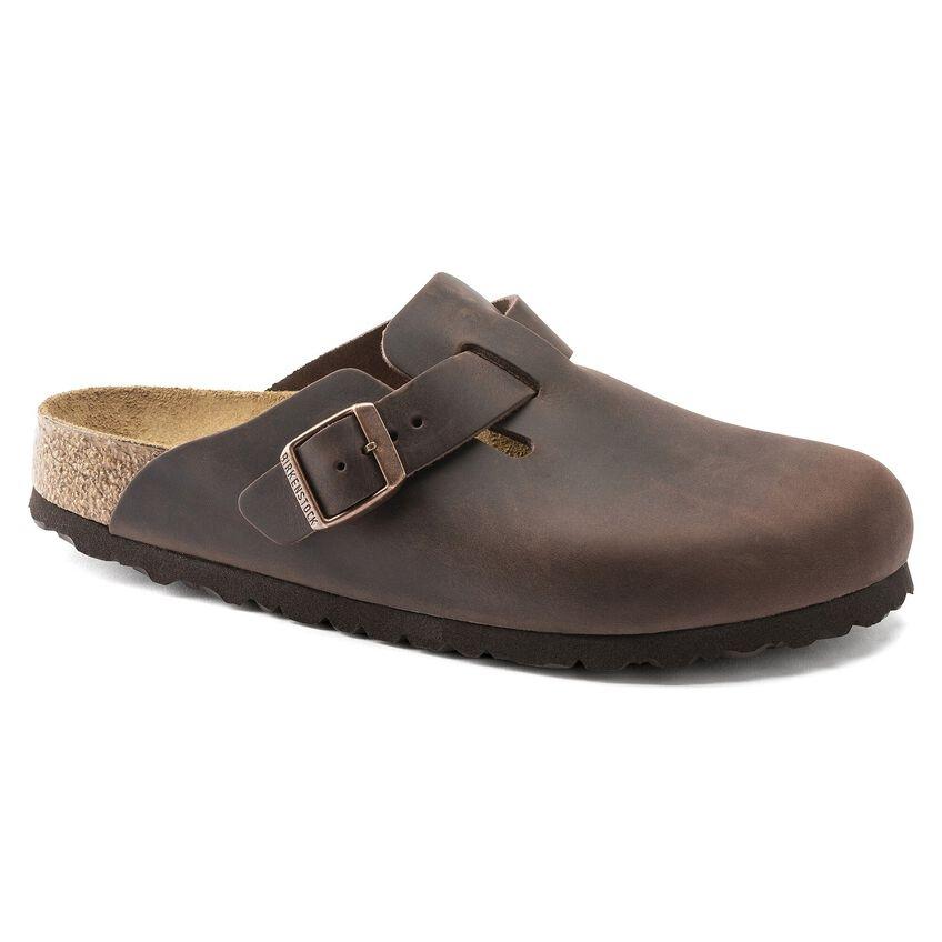 Boston<BR/>Pelle oliata - Habana 860133BOSTON HABANA BIRKENSTOCK 