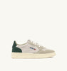 SNEAKERS MEDALIST LOW TRICOLOR IN SUEDE COLORE BOTTLE GREEN E PAPYRUS