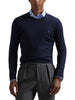 Maglia uomo in lana con collo a giro