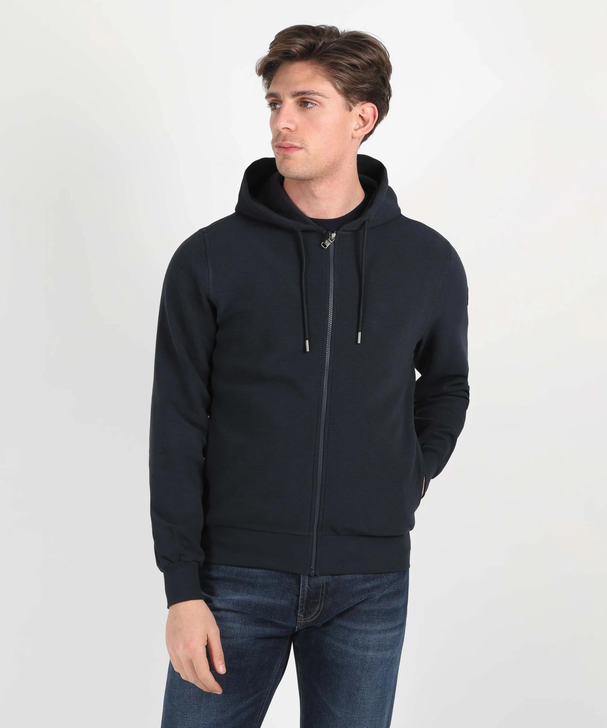 Felpa con cappuccio millerighe<BR/> 6154R1XL 68 COLMAR 