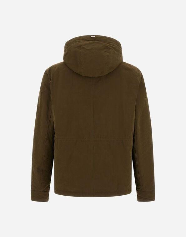 PARKA CORTO IN WAXED TECH COTTON PI001250U13800Z 7740 HERNO 
