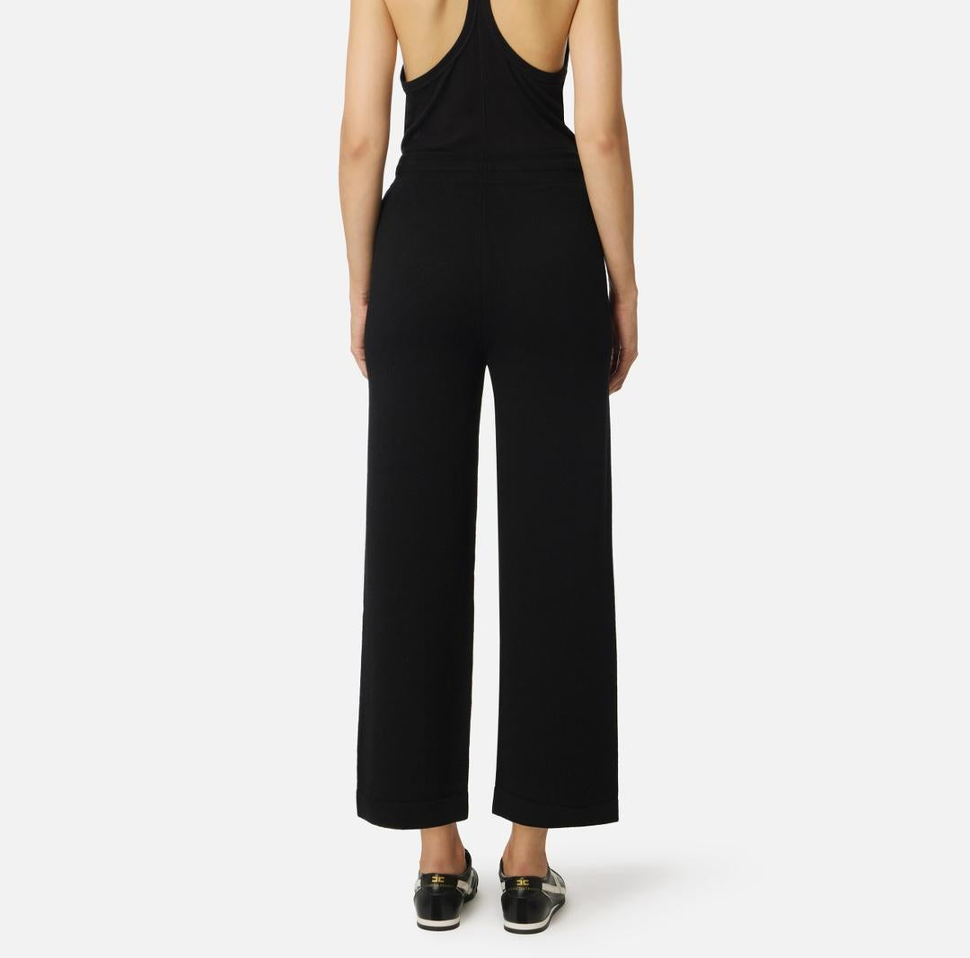 Pantaloni in misto cachemire con coulisse<BR/> KP70S57E2 110 ELISABETTA FRANCHI 
