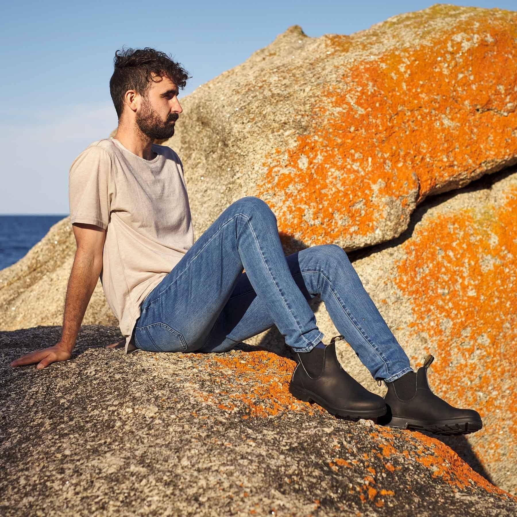 Stivaletto in pelle ORIGINALS CHELSEA BOOTS 510BC BLACK BLUNDSTONE 