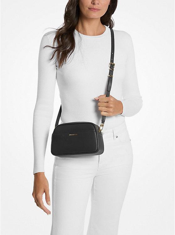 Camera bag a tracolla Jet Set piccola in pelle 32F5GJ6C5L 001 MICHAEL KORS 