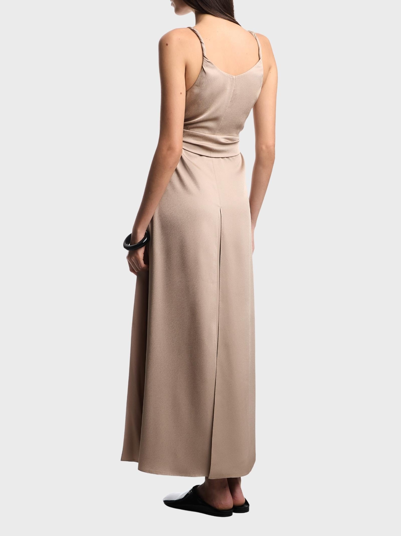Abito in twill crepe con fusciacca EW003317AF20495 U6155 ARMANI 
