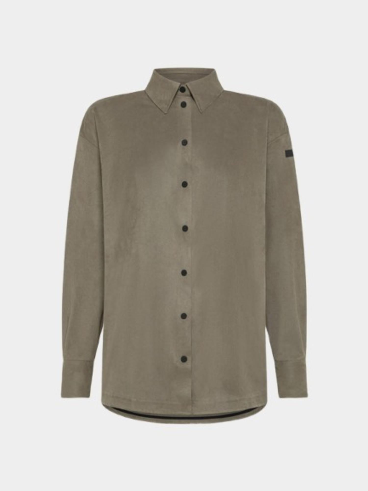 Camicia giacca donna in tessuto tecnico