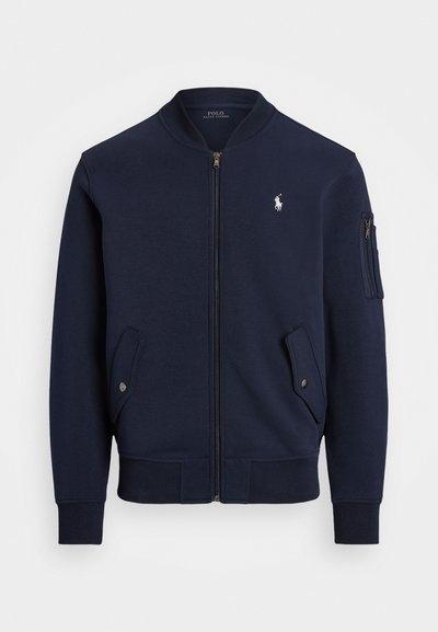 Felpa uomo in misto cotone con zip