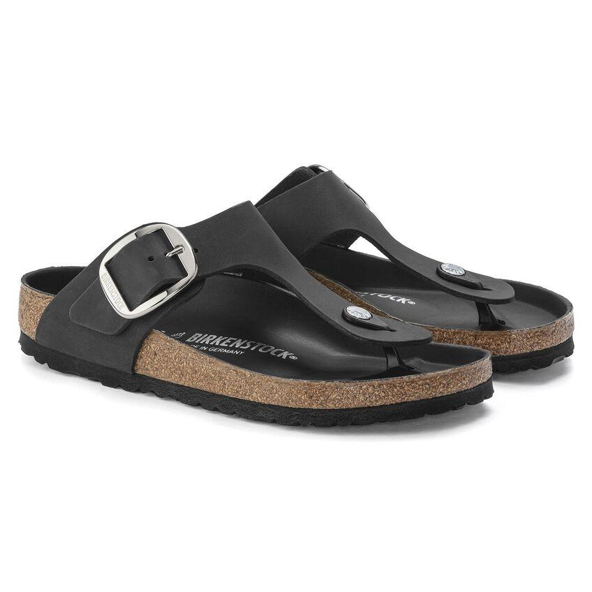 Infradito donna in pelle oleata Gizeh 1023334GIZEH BLACK BIRKENSTOCK 