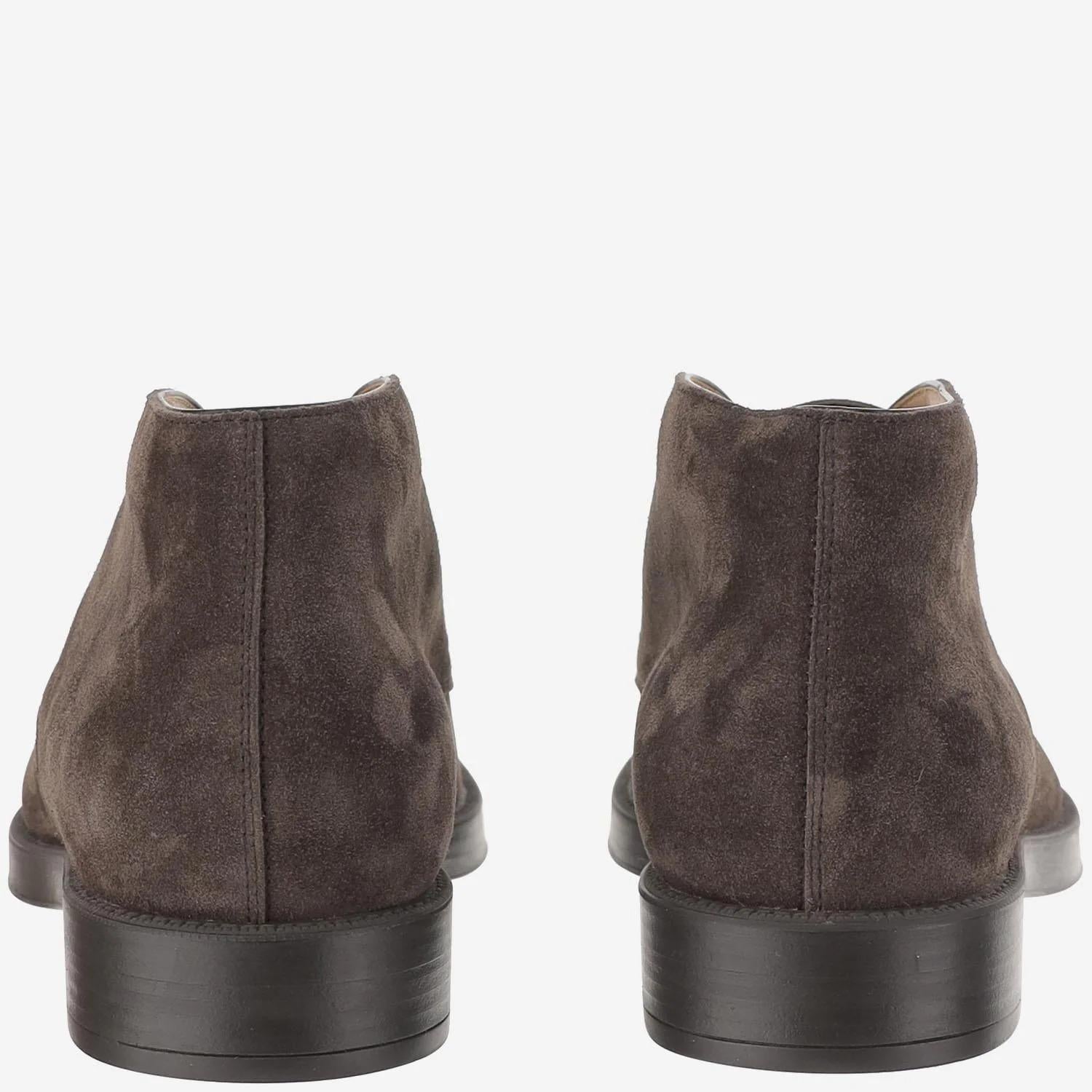 STIVALETTI IN PELLE SCAMOSCIATA XXM75L00D80RE0 S800 TOD'S 