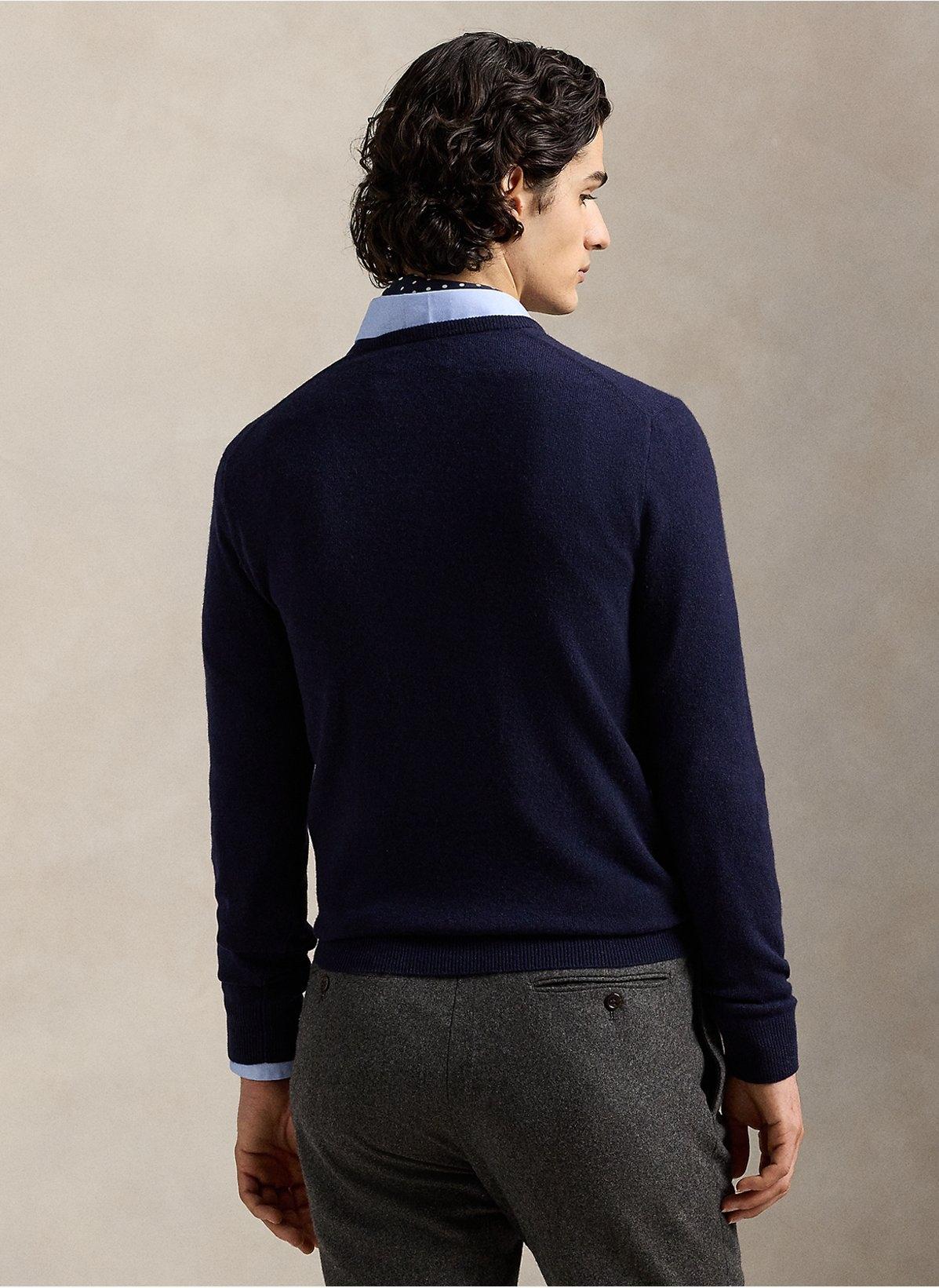 Maglia Uomo Girocollo in pura lana 710974148 001 RALPH LAUREN 