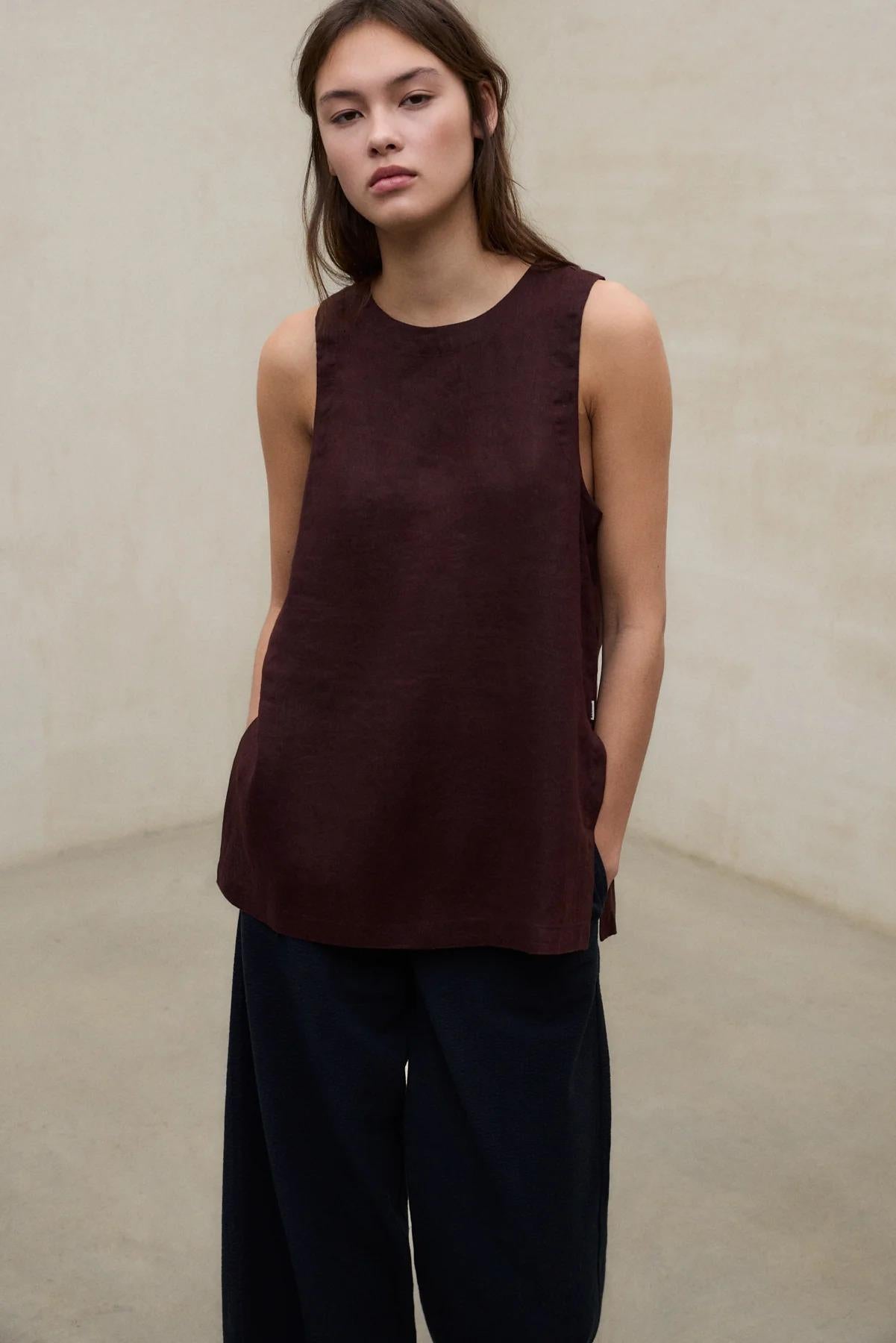 Camicia Sia Marrone<BR/><BR/> SIA 538 ECOALF 