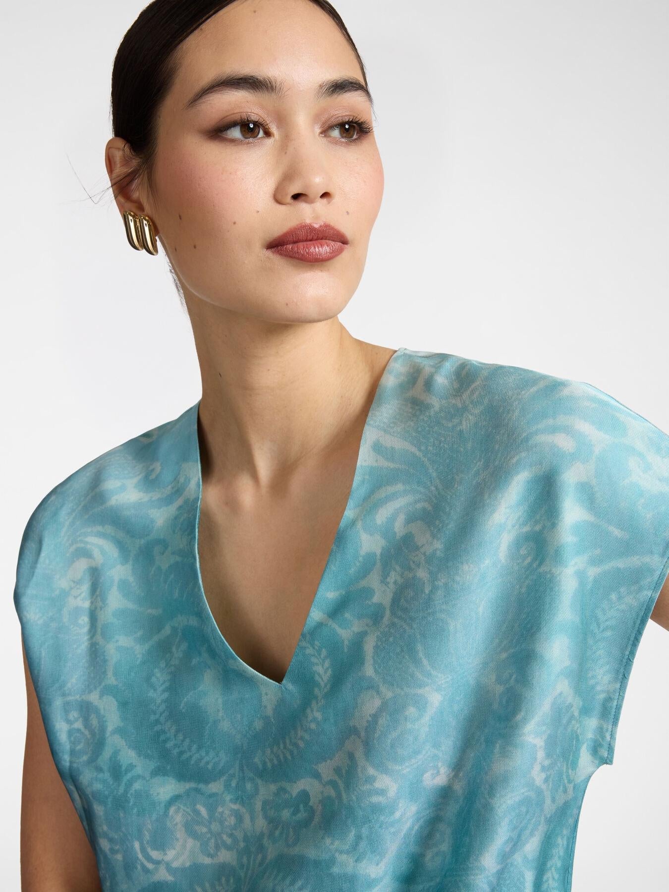 Blusa stampata<BR/> 2000P000219N 01 ELENA MIRO 