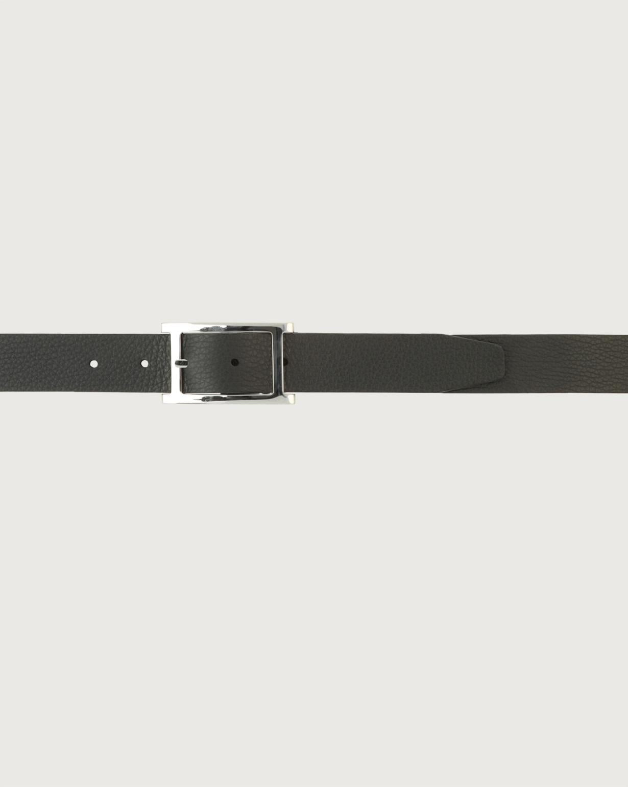 Cintura Micron Double in pelle<BR/> U08238 NERO/EBANO ORCIANI 