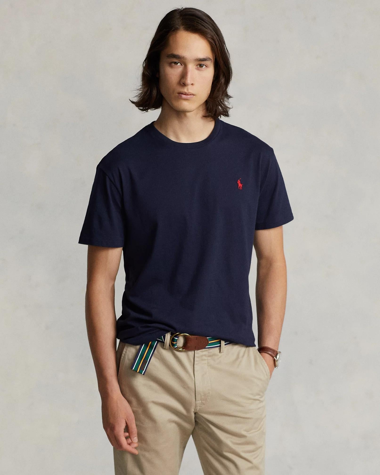 Maglietta in jersey Custom Slim-Fit