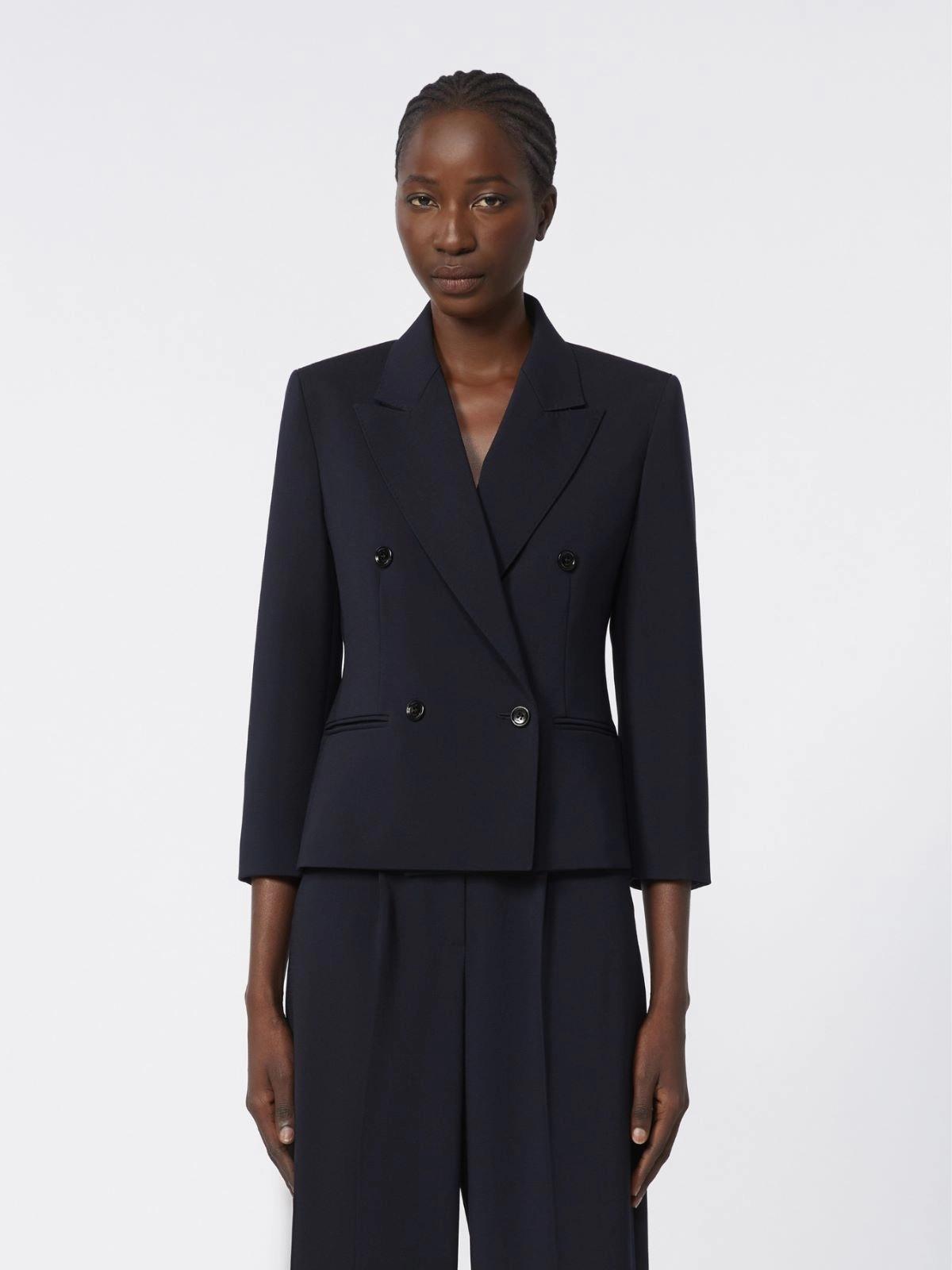 MXMDORICO<BR/>Blazer crop in tela di lana MXMDORICO 002 MAX MARA 