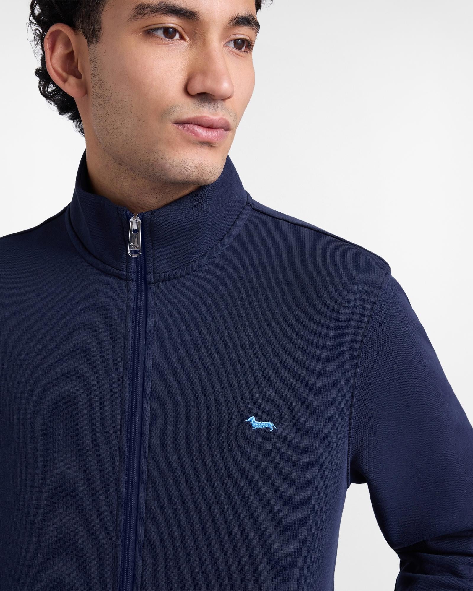 Felpa Uomo Full Zip<BR/> FRQ195021920 801 HARMONT & BLAINE 