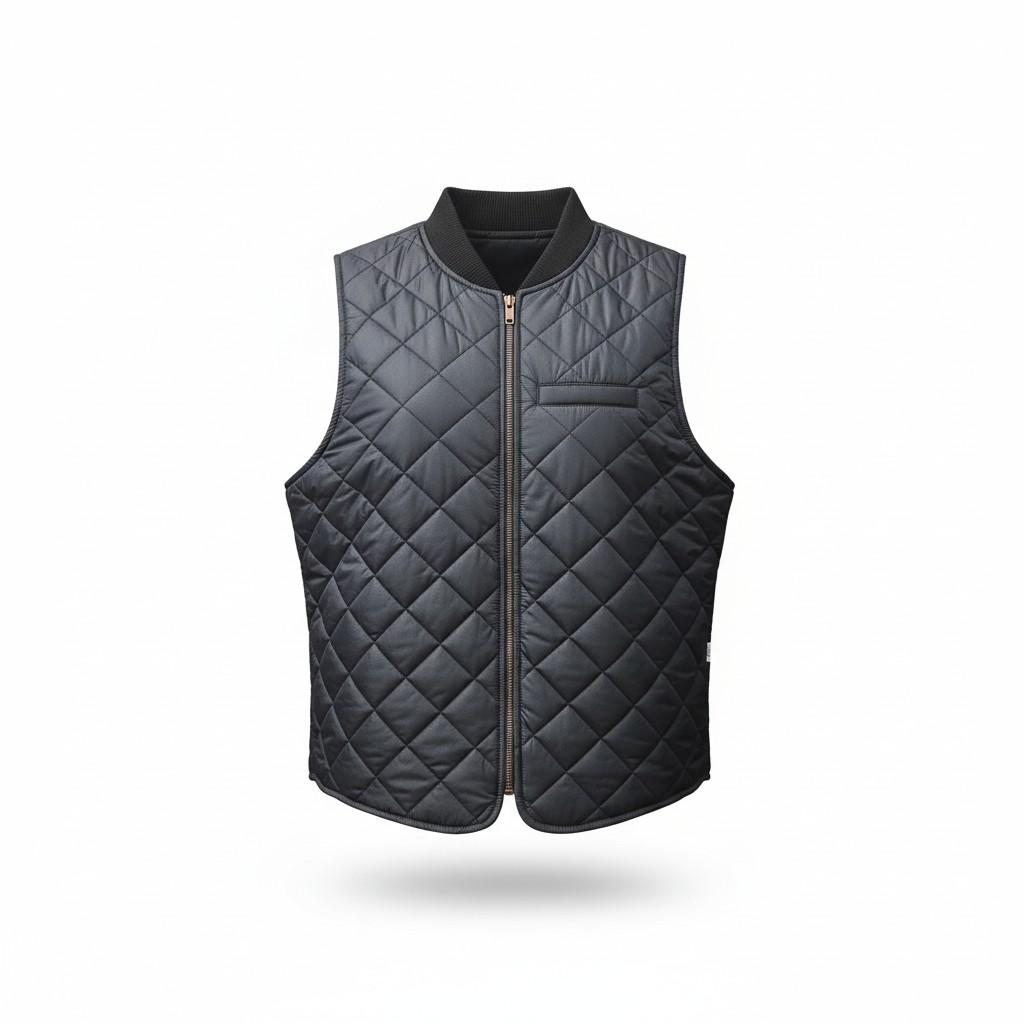 gilet reversibile in lana Bl'ker OWLWOOL NAVY BL'KER 