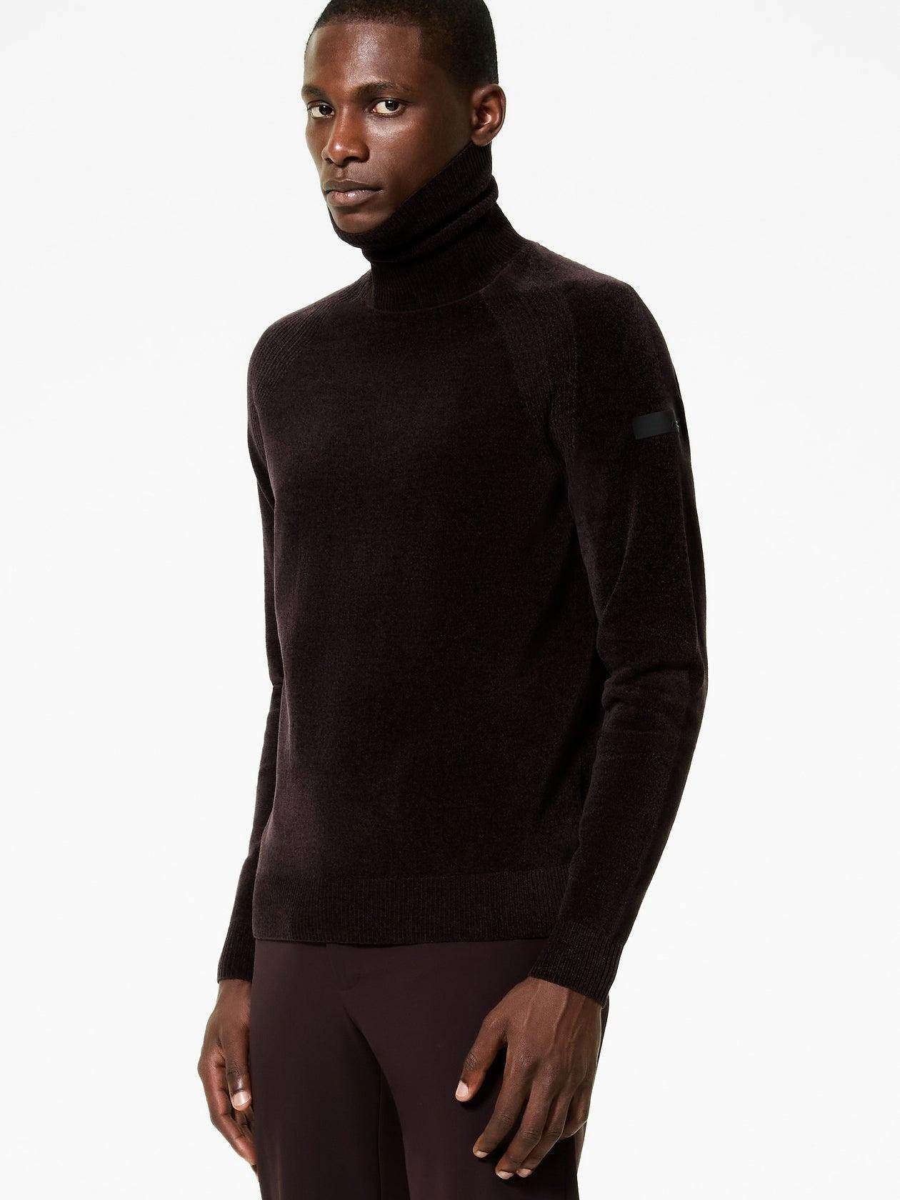 Velvet Turtleneck Knit<BR/> W25133 60 RRD 