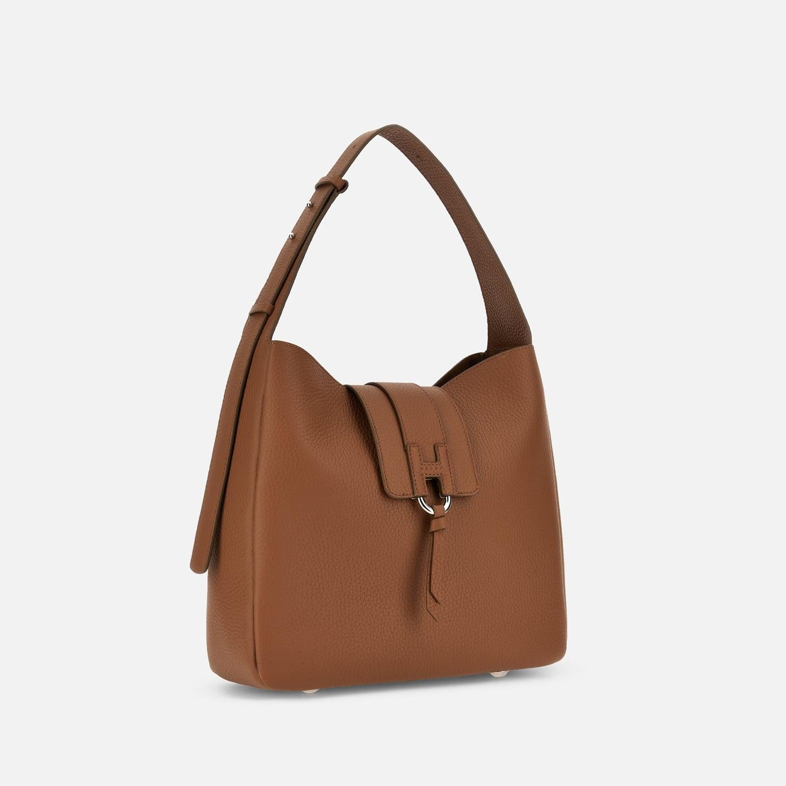 Borsa Hobo Hogan Trend<BR/>Marrone KBW01XS0200TH1 S018 HOGAN 