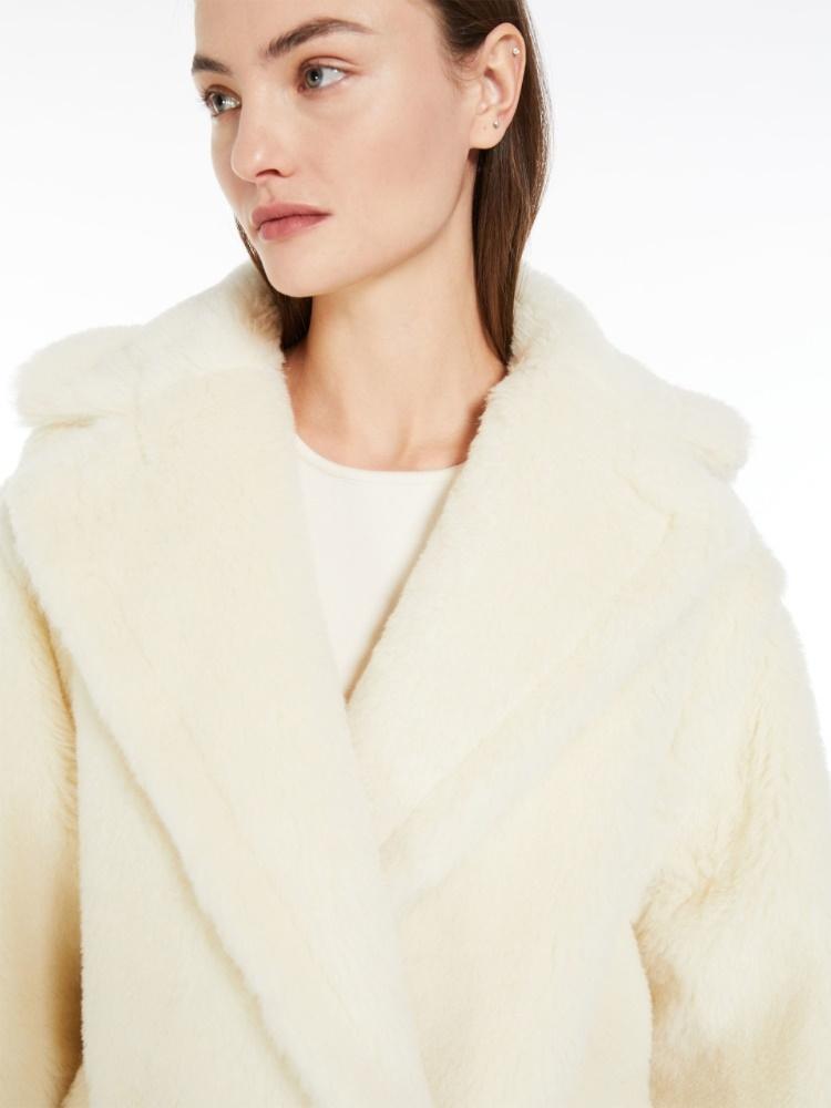 Teddy Bear Icon Coat corto in alpaca e lana OLGA 001 MAX MARA 