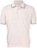 POLO IN MAGLIA CON DETTAGLI A CONTRASTO