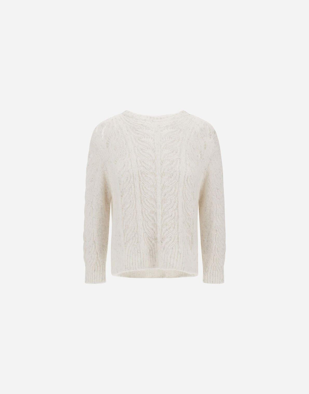 MAGLIONE IN LUREX ALPACA WOOL MG000208D76083 1100 HERNO 