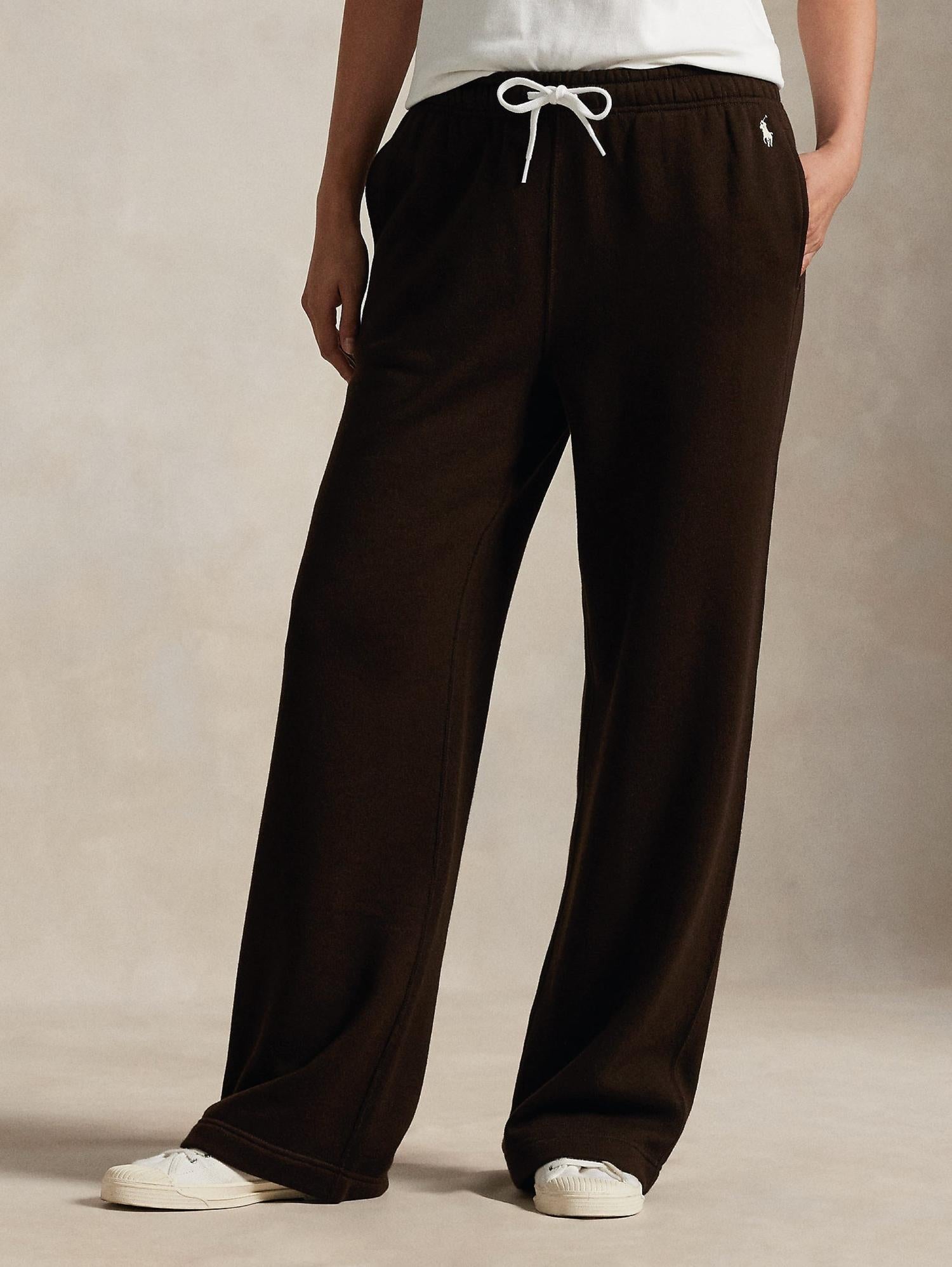 Pantaloni da tuta in misto cotone Wide Leg 211977959 005 RALPH LAUREN 