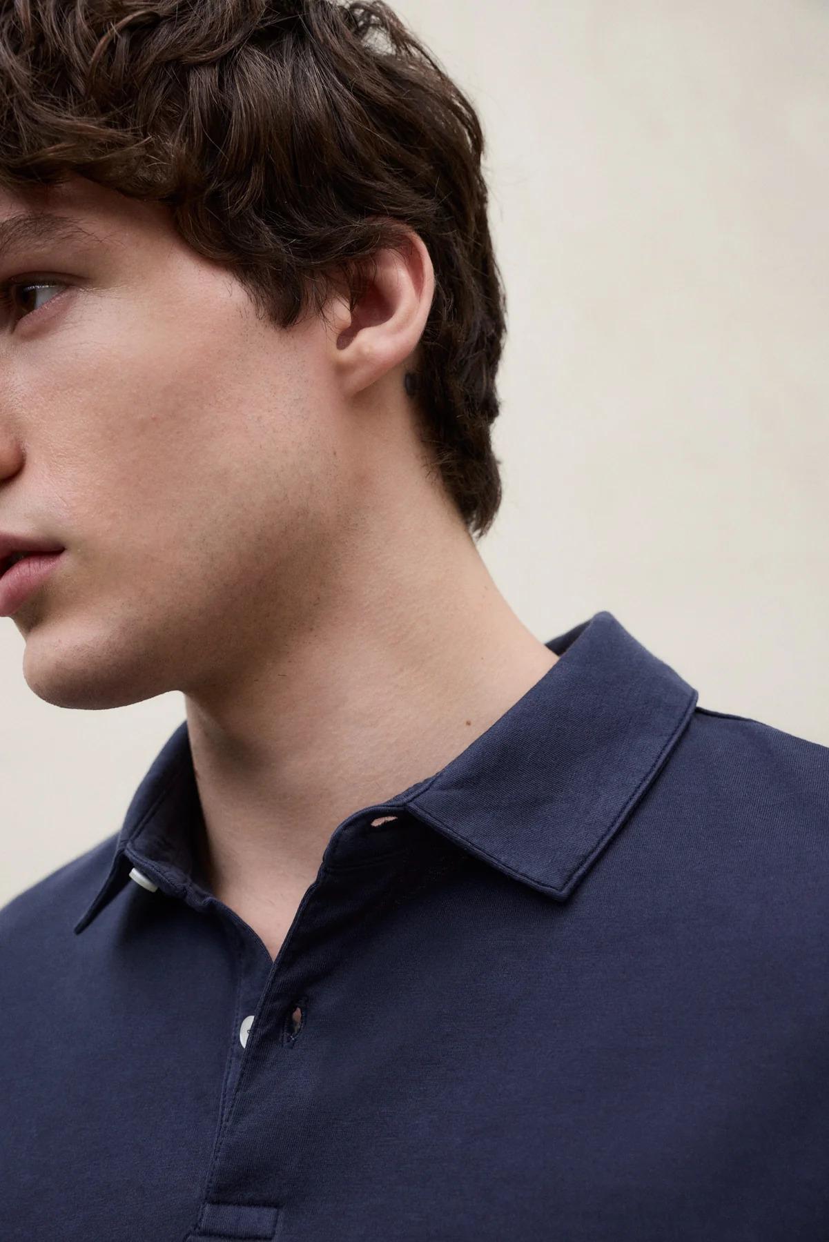 Polo Theo Blu Navy<BR/><BR/> THEO 161 ECOALF 