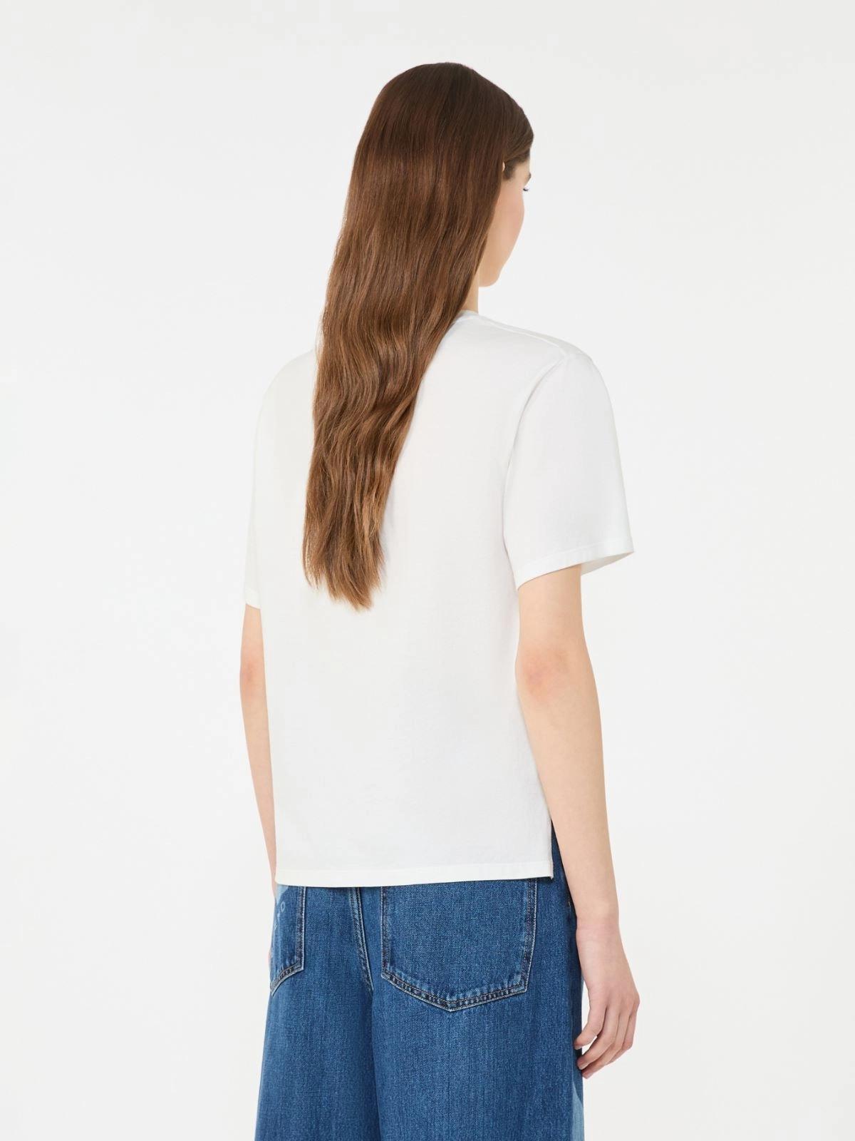 T-shirt in cotone con stampa grafica - BIANCO<BR/> WKDTENUE 003 WEEKEND 